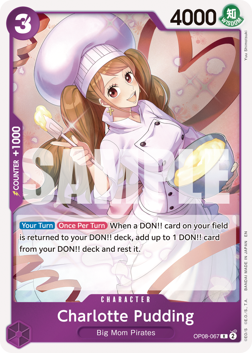 Charlotte Pudding - onepiece TCG Card