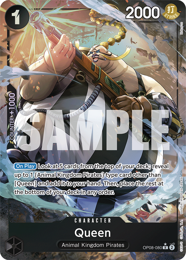 Queen - onepiece TCG Card