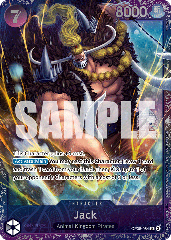 Jack - onepiece TCG Card