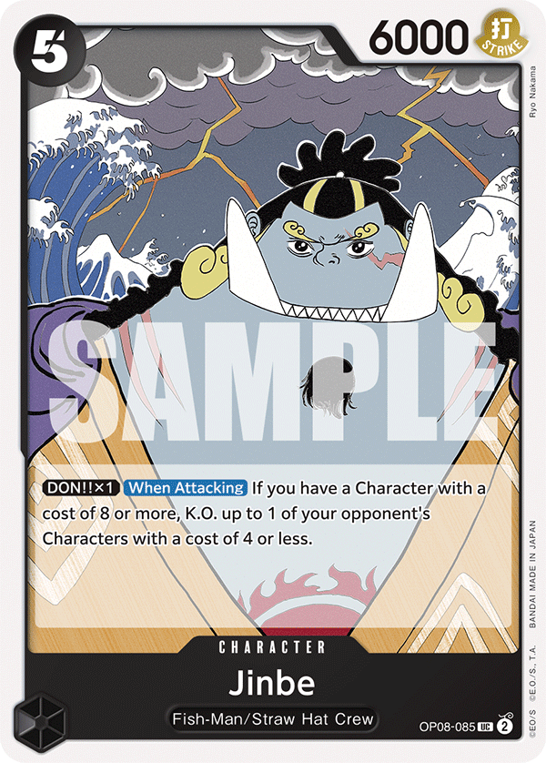 Jinbe - onepiece TCG Card