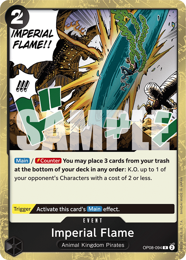 Imperial Flame - onepiece TCG Card