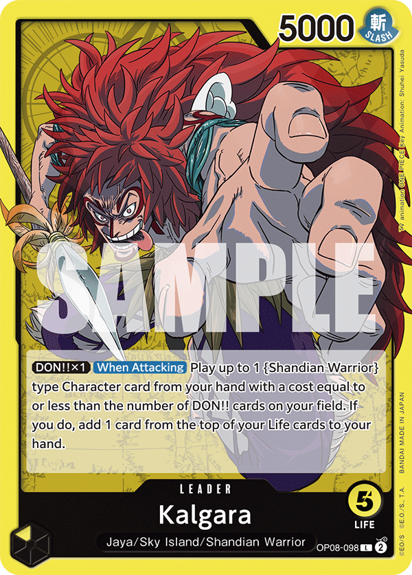 Kalgara - onepiece TCG Card