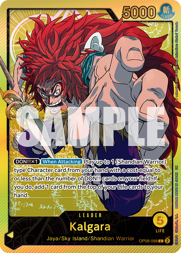 Kalgara - onepiece TCG Card