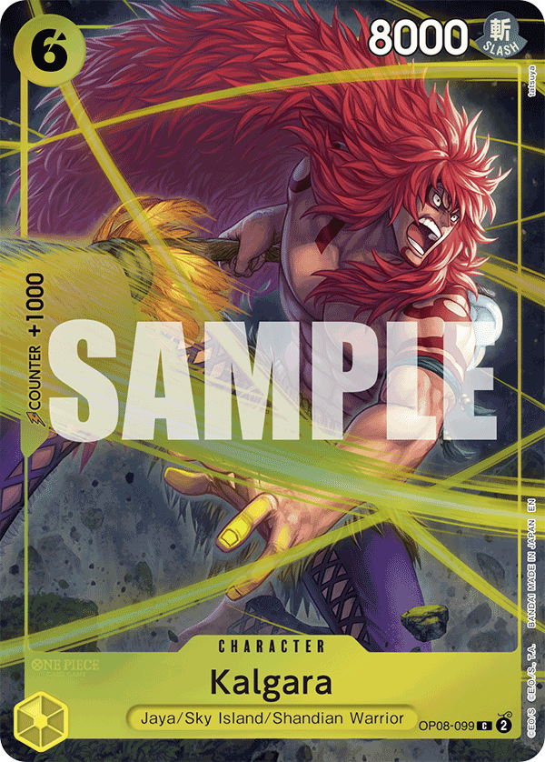 Kalgara - onepiece TCG Card