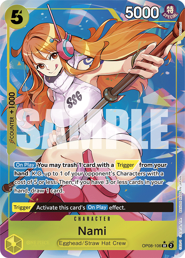 Nami - onepiece TCG Card