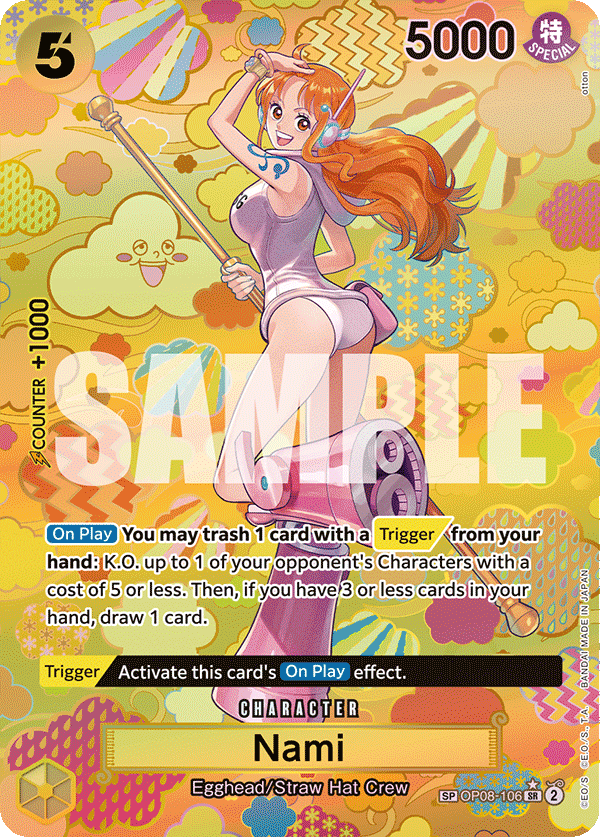 Nami - onepiece TCG Card