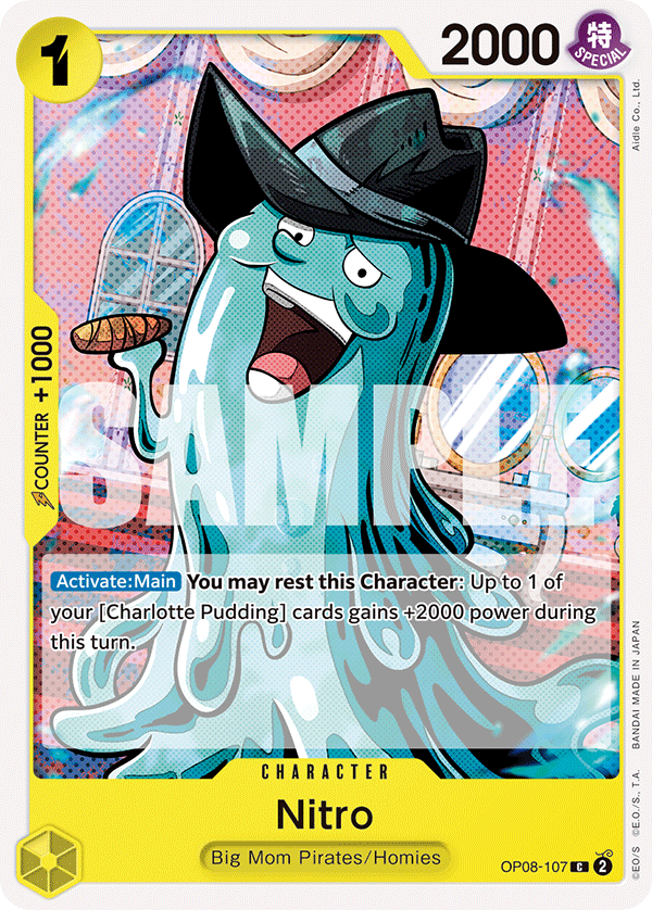 Nitro - onepiece TCG Card