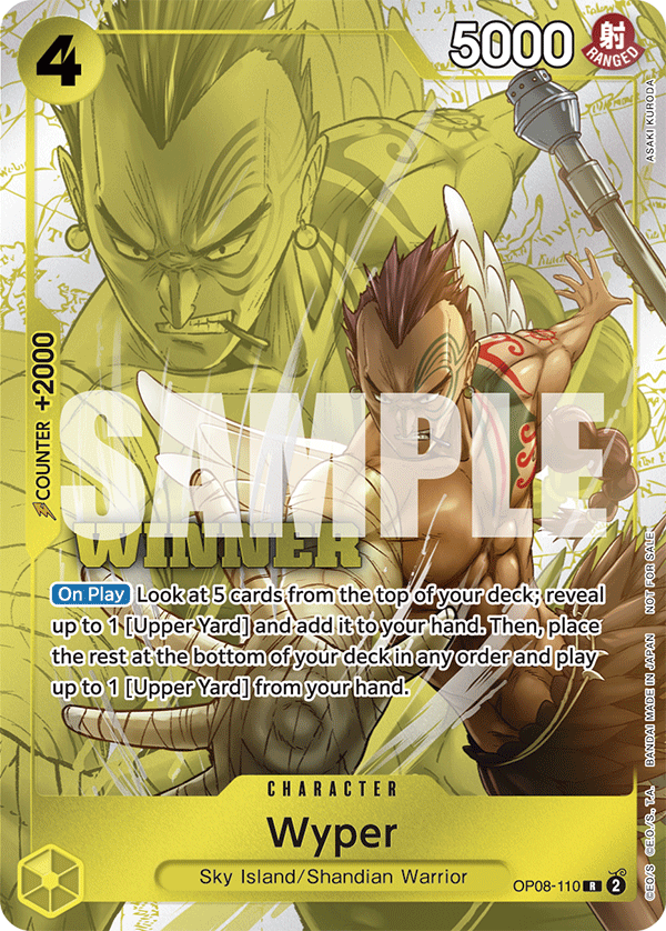 Wyper - onepiece TCG Card