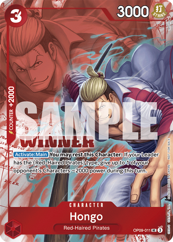 Hongo - onepiece TCG Card