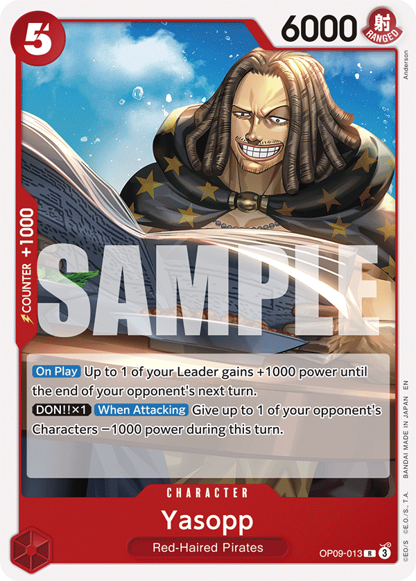 Yasopp - onepiece TCG Card