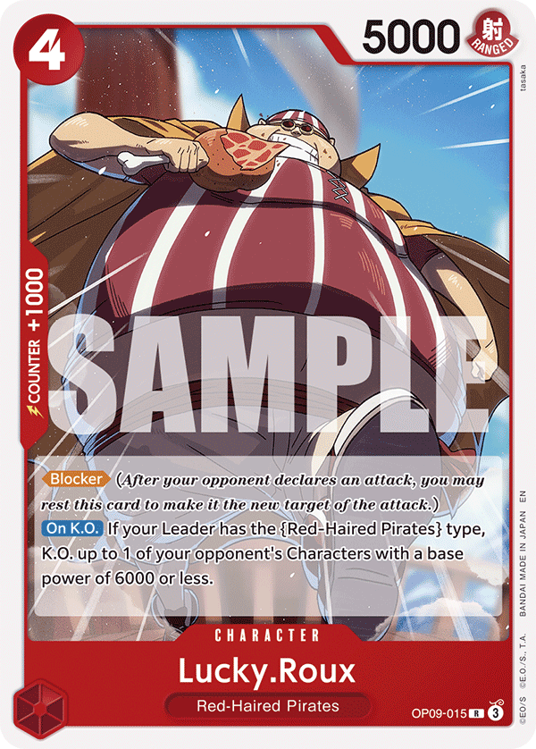 Lucky.Roux - onepiece TCG Card