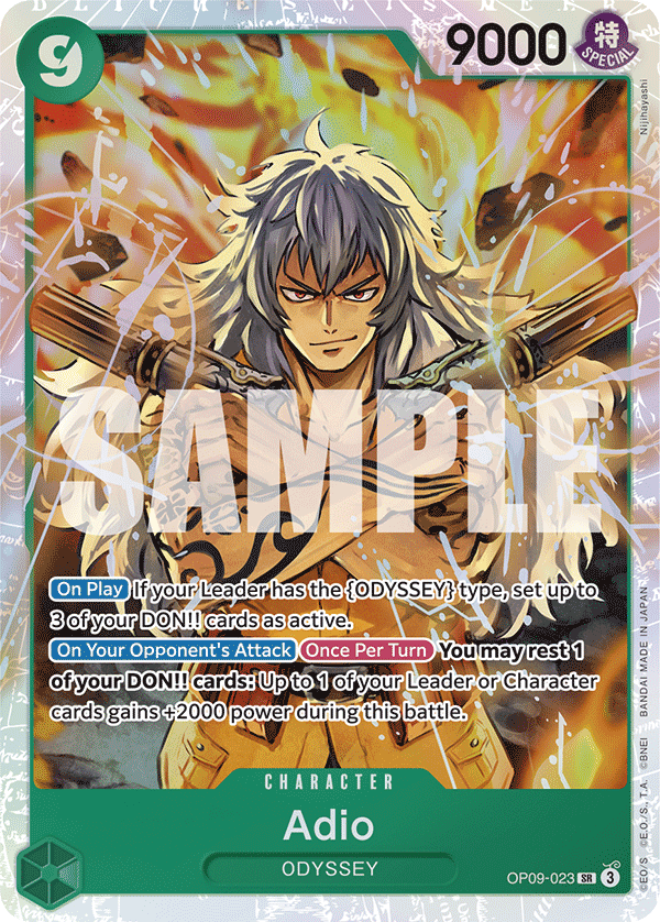 Adio - onepiece TCG Card