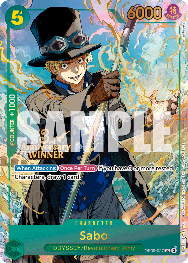 Sabo - onepiece TCG Card