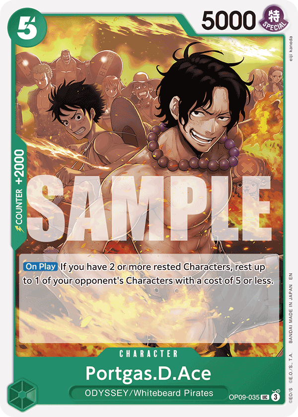Portgas.D.Ace - onepiece TCG Card