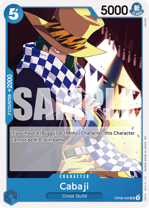 Cabaji - onepiece TCG Card