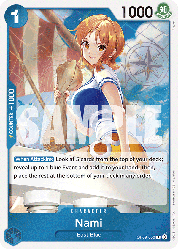 Nami - onepiece TCG Card