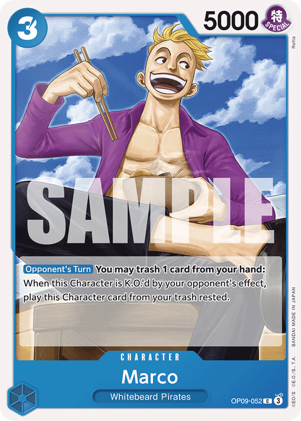 Marco - onepiece TCG Card