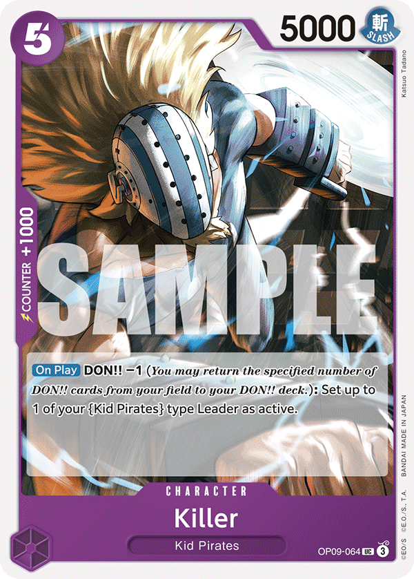 Killer - onepiece TCG Card