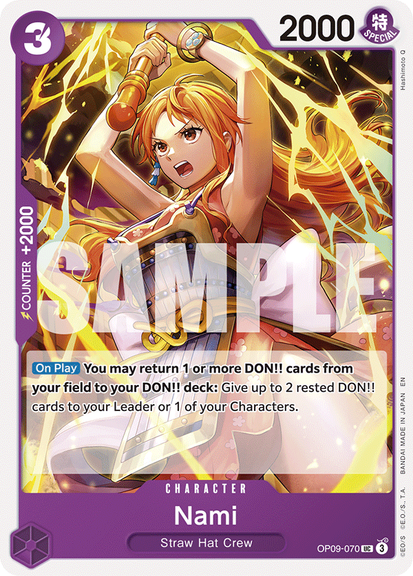 Nami - onepiece TCG Card