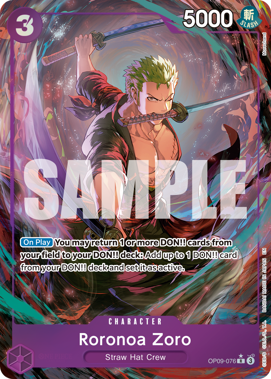 Roronoa Zoro - onepiece TCG Card