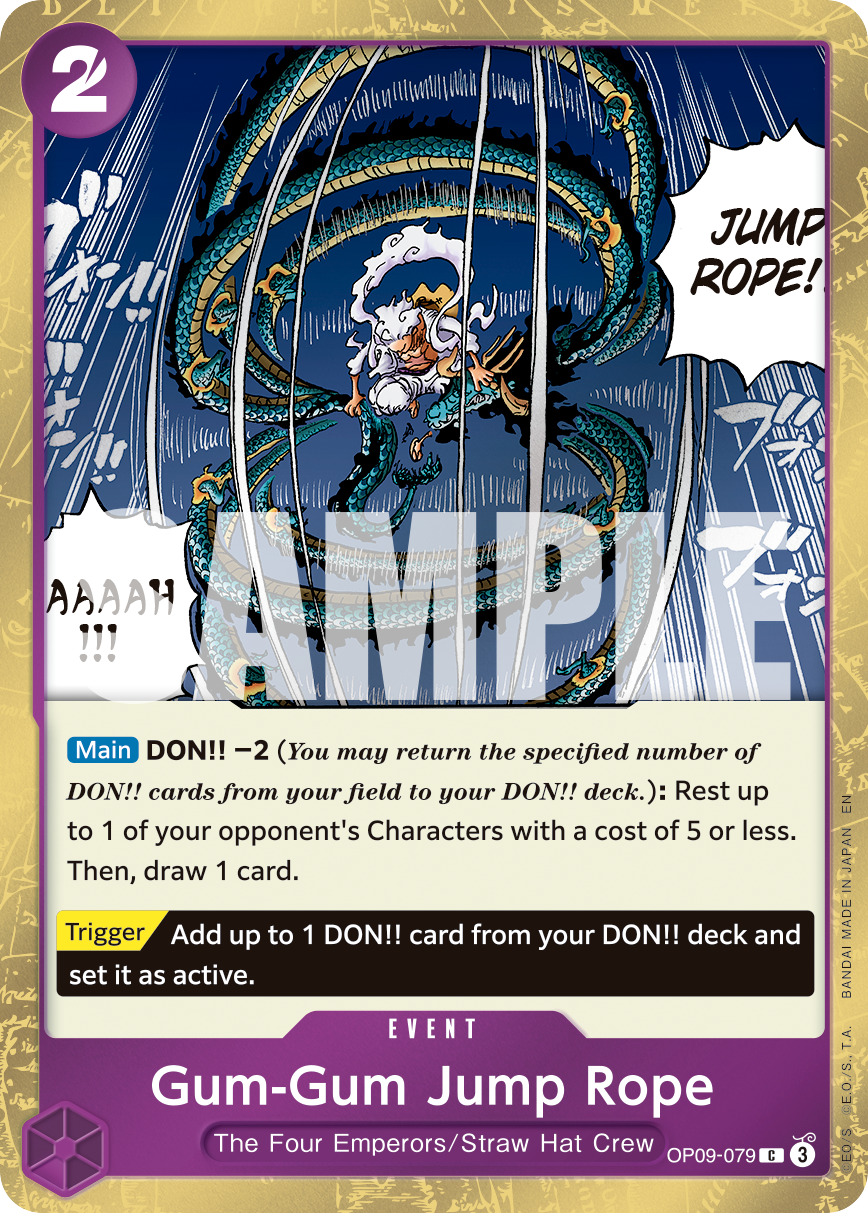 Gum-Gum Jump Rope - onepiece TCG Card