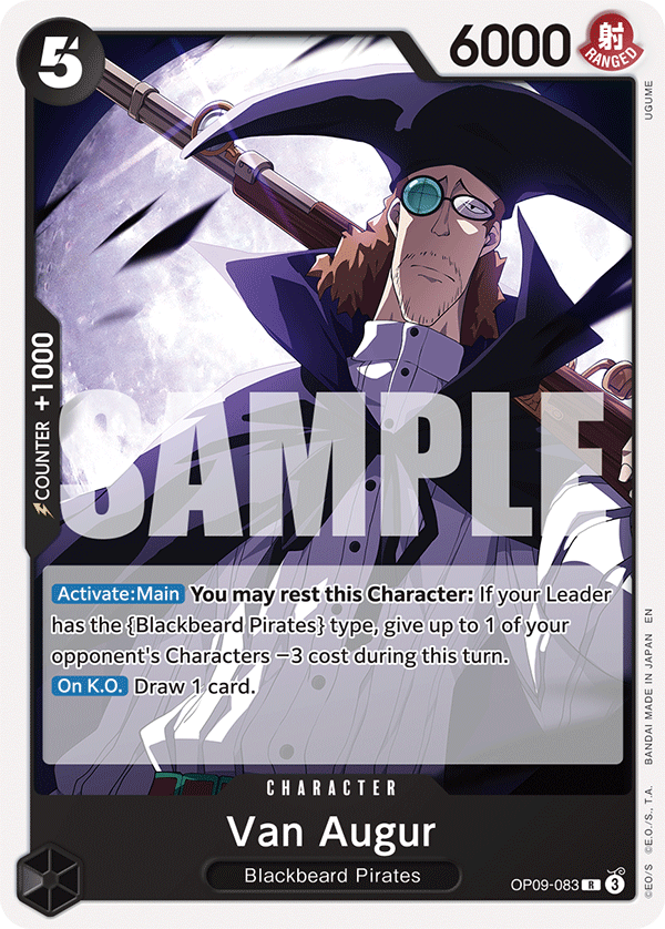 Van Augur - onepiece TCG Card