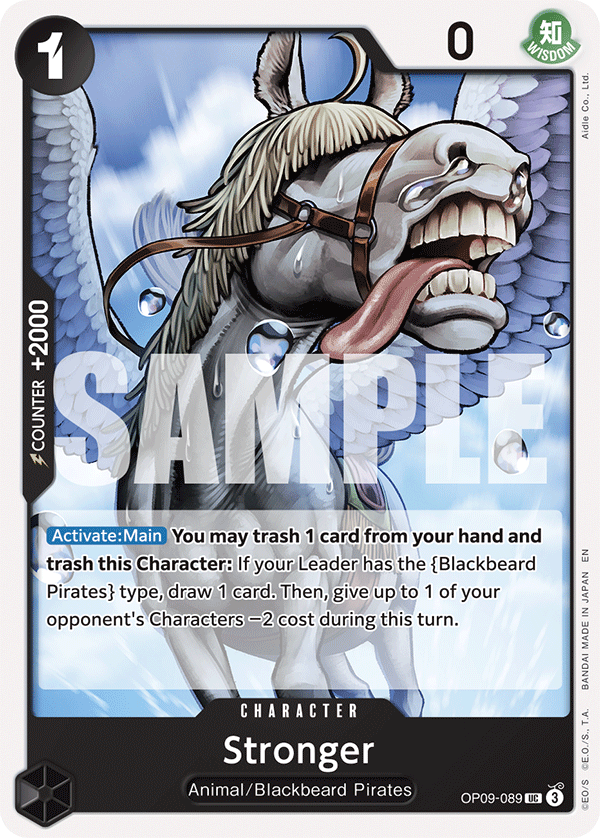 Stronger - onepiece TCG Card