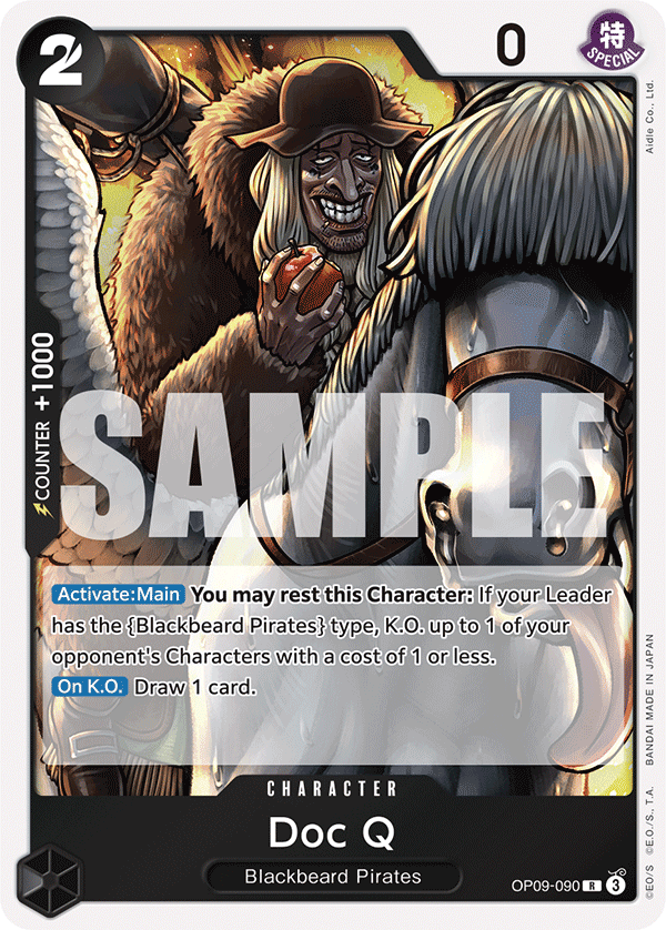 Doc Q - onepiece TCG Card