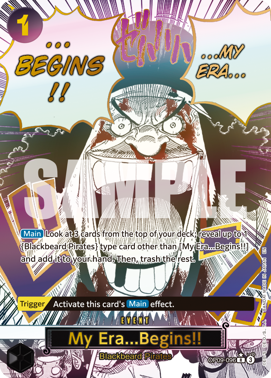 My Era...Begins!! - onepiece TCG Card