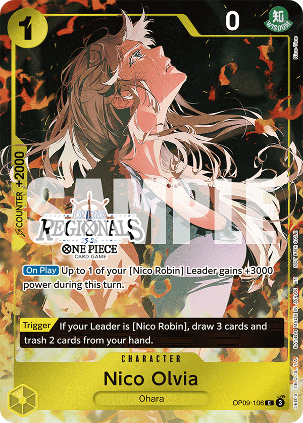 Nico Olvia - onepiece TCG Card