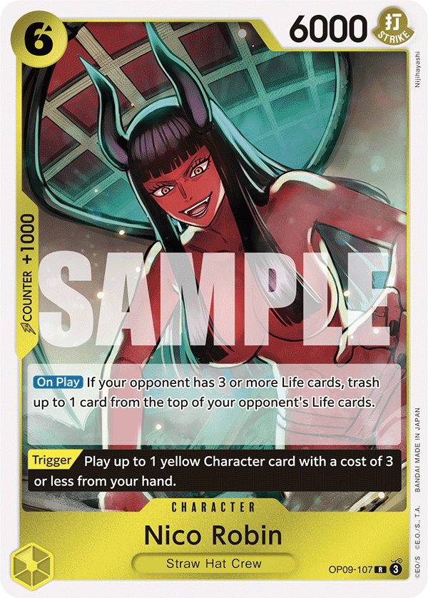 Nico Robin - onepiece TCG Card