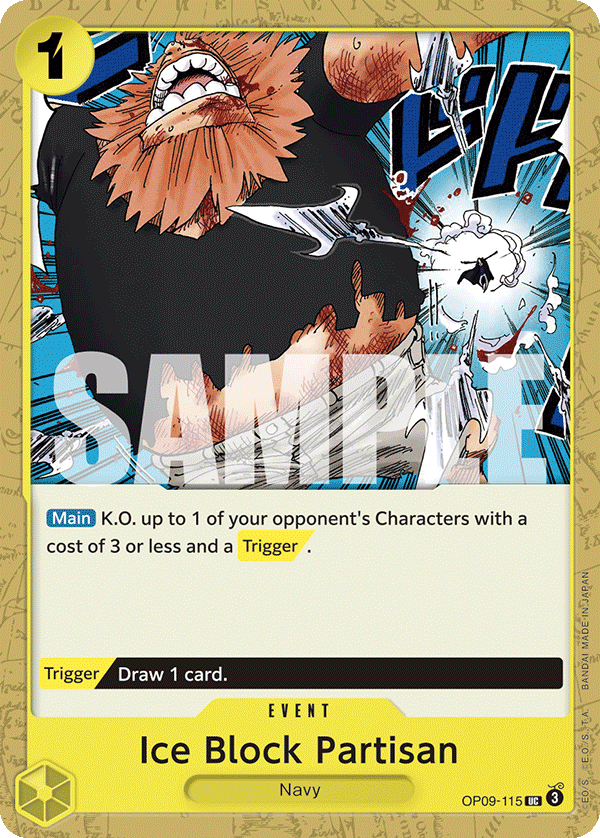 Ice Block Partisan - onepiece TCG Card