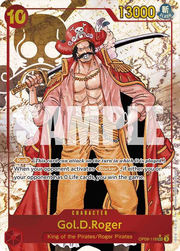 Gol.D.Roger - onepiece TCG Card