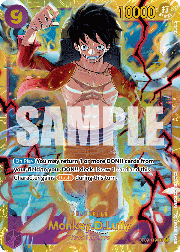Monkey.D.Luffy - onepiece TCG Card