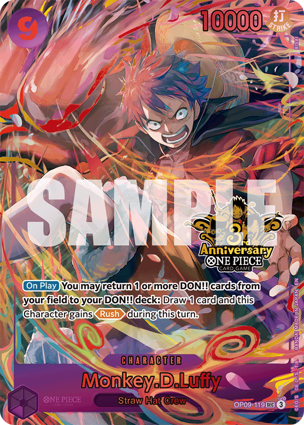 Monkey.D.Luffy - onepiece TCG Card