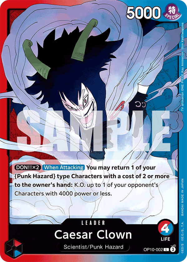 Caesar Clown - onepiece TCG Card
