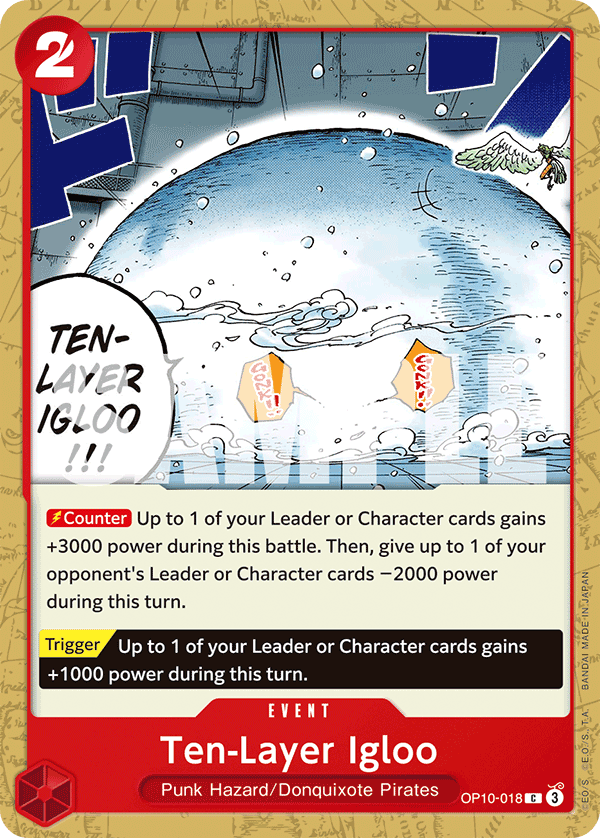 Ten-Layer Igloo - onepiece TCG Card