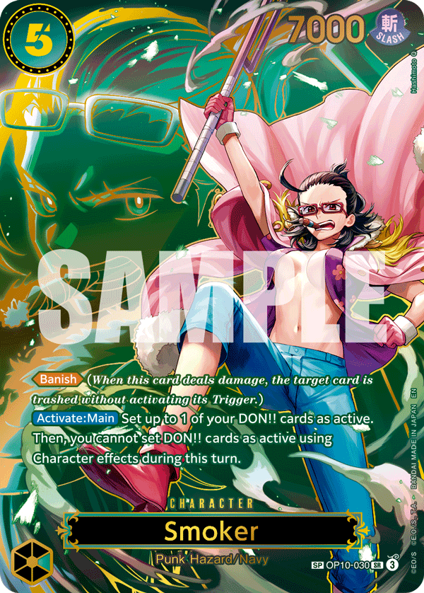 Smoker - onepiece TCG Card