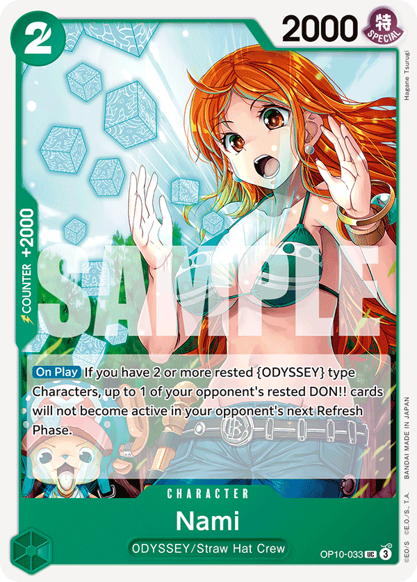 Nami - onepiece TCG Card