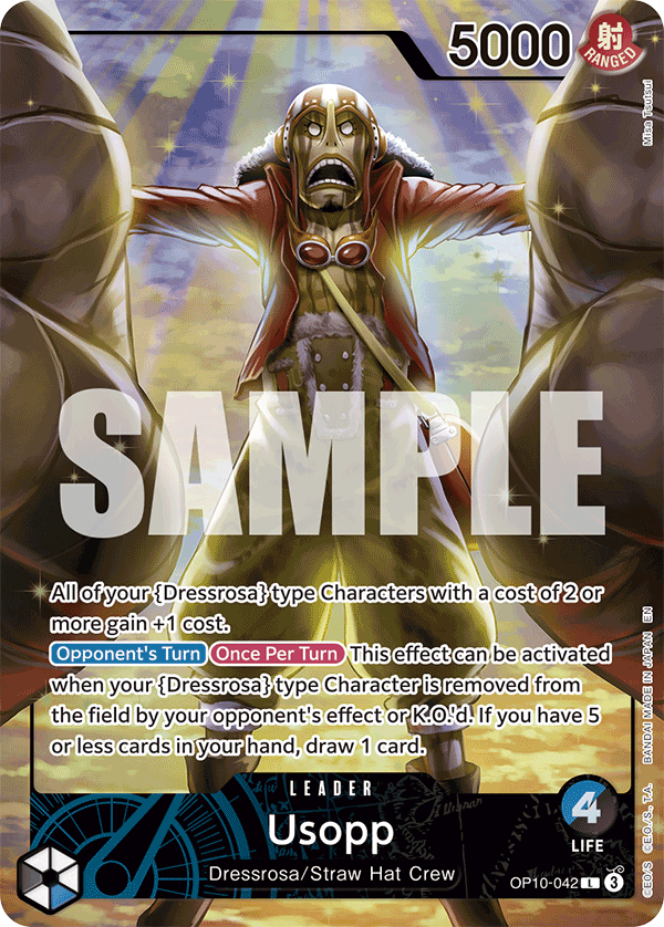 Usopp - onepiece TCG Card
