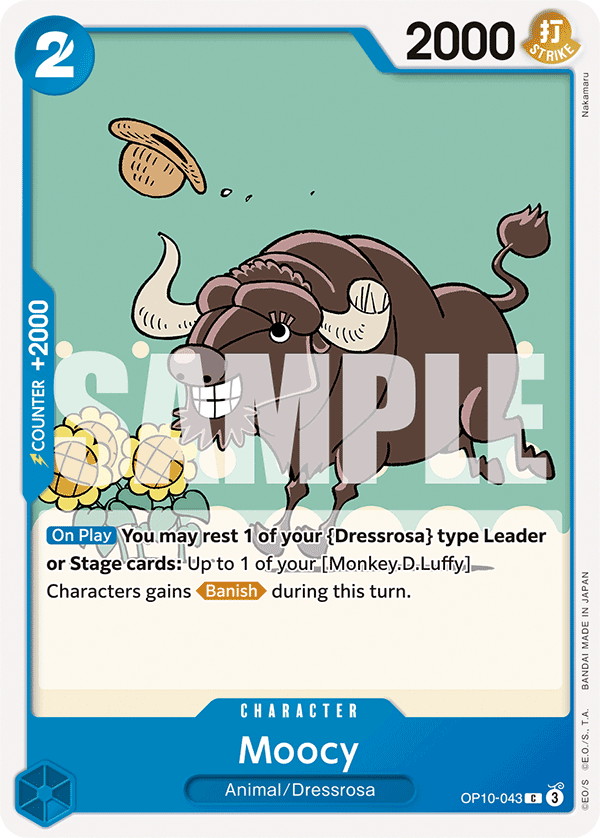 Moocy - onepiece TCG Card
