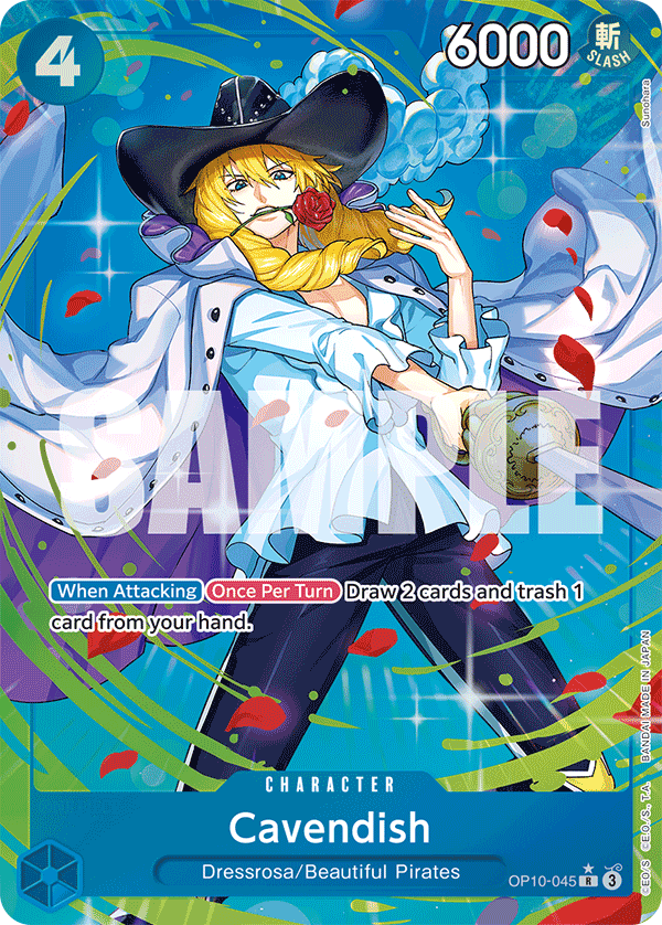 Cavendish - onepiece TCG Card