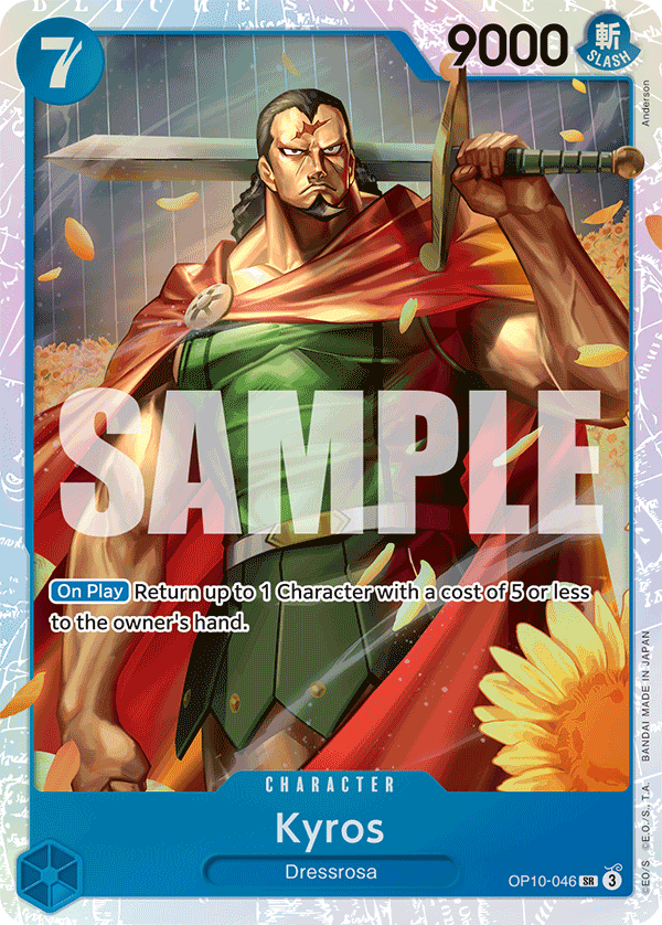 Kyros - onepiece TCG Card