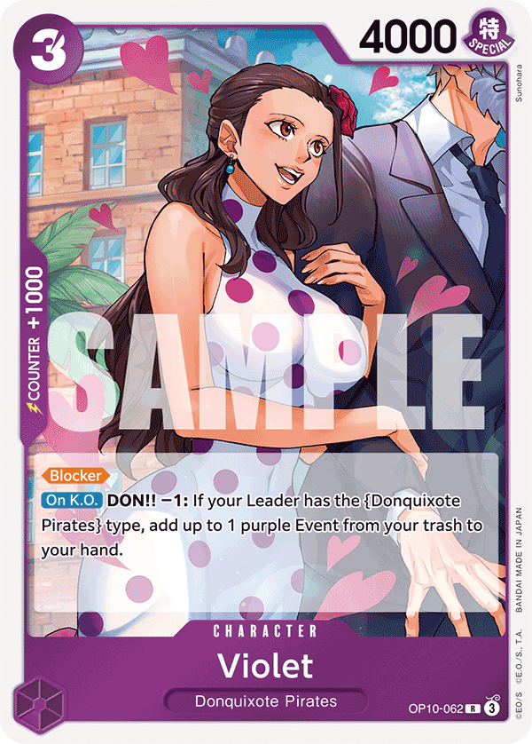 Violet - onepiece TCG Card