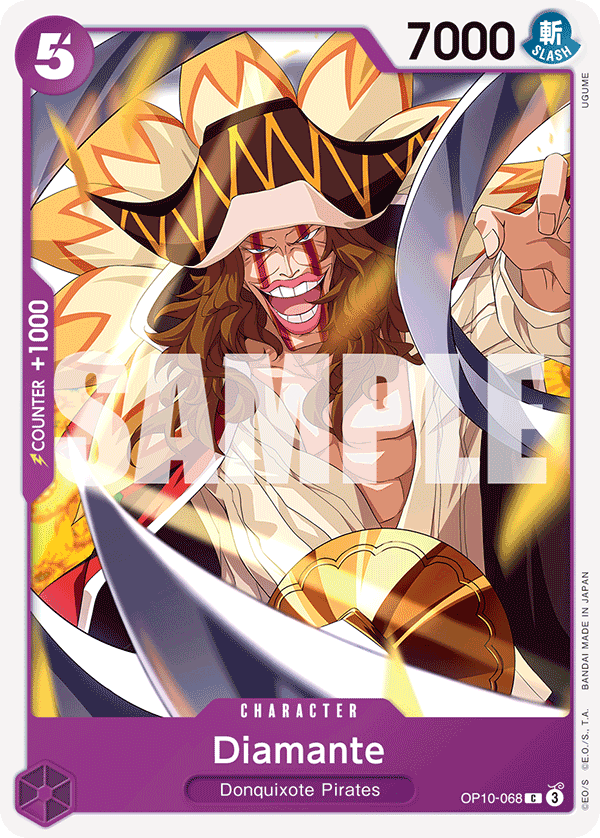 Diamante - onepiece TCG Card