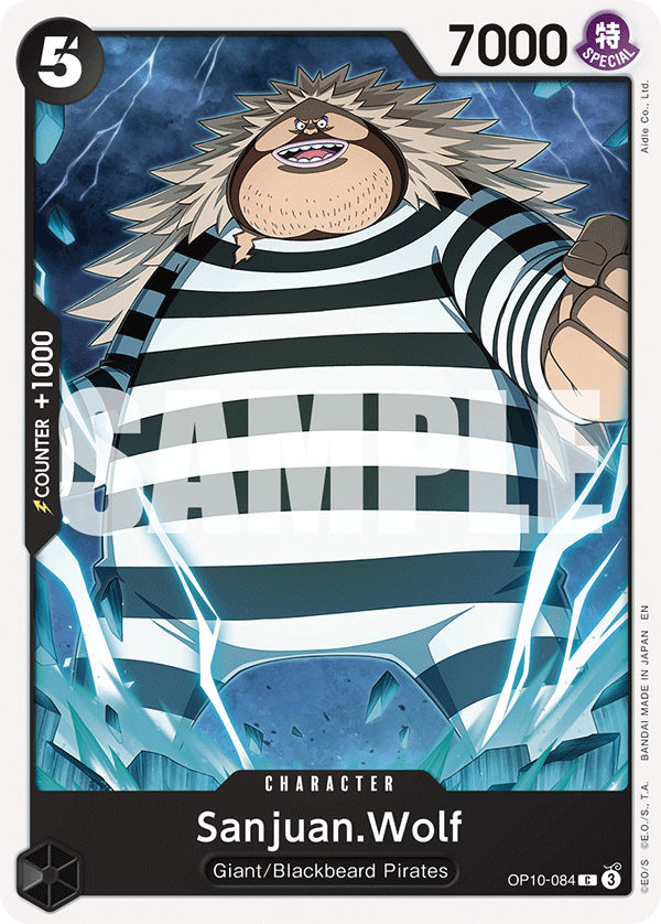 Sanjuan.Wolf - onepiece TCG Card