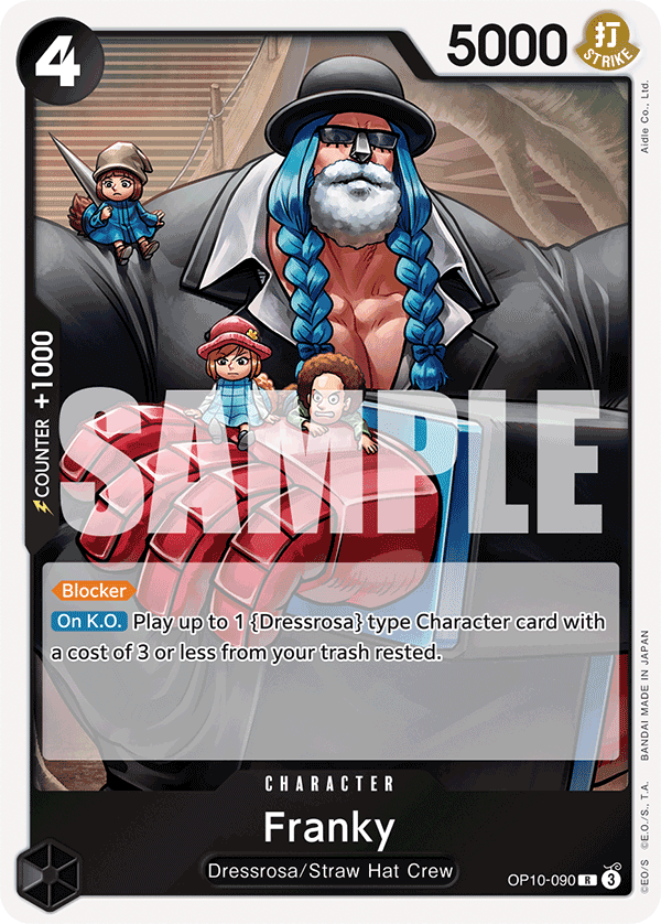 Franky - onepiece TCG Card