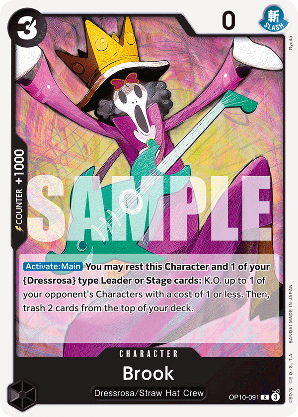 Brook - onepiece TCG Card