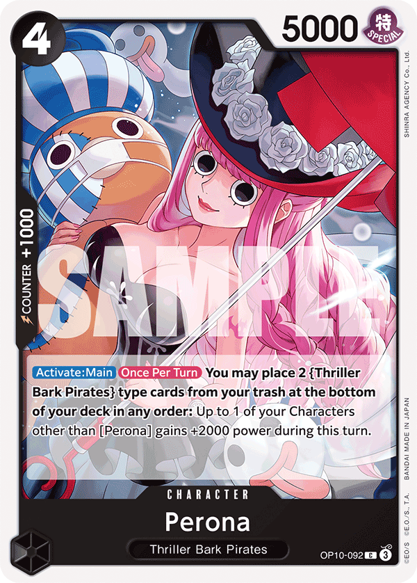 Perona - onepiece TCG Card