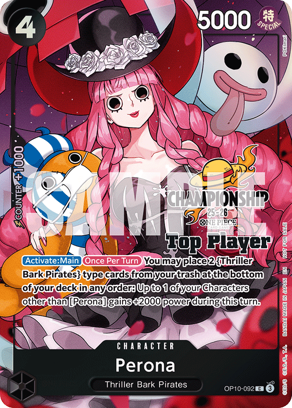 Perona - onepiece TCG Card